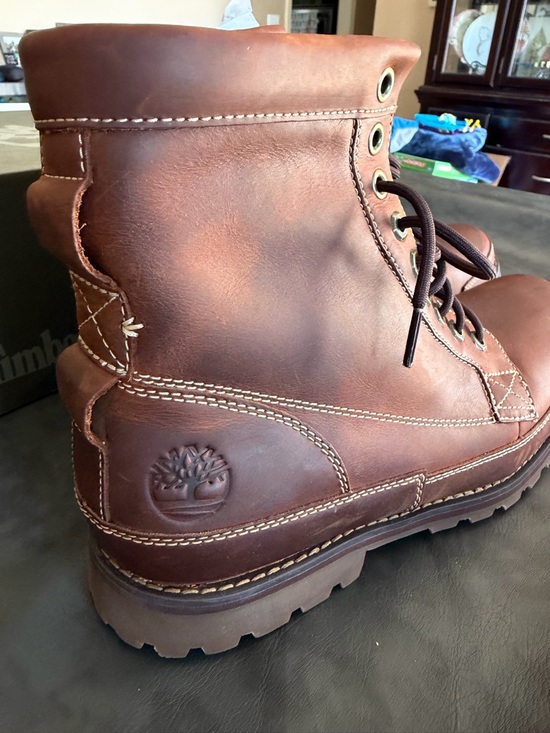 Timberland Originals 6-Inch Boot Medium Brown Nubuck TB015551 NIB Size 12 main image 4